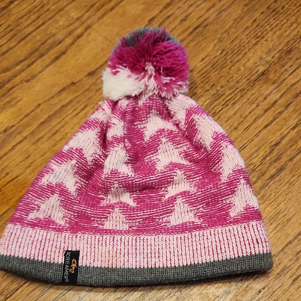 Screamer Pink Stocking Cap